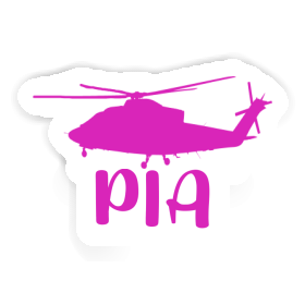 Pia Autocollant Hélico Image