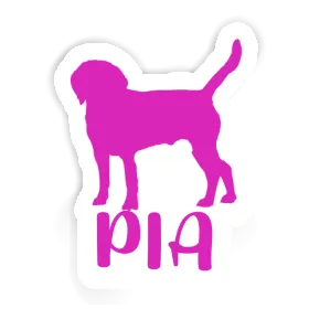 Autocollant Pia Chien Image