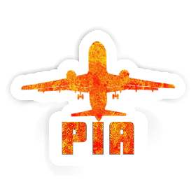 Pia Sticker Jumbo-Jet Image