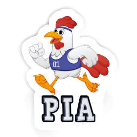 Sticker Chicken Pia Image