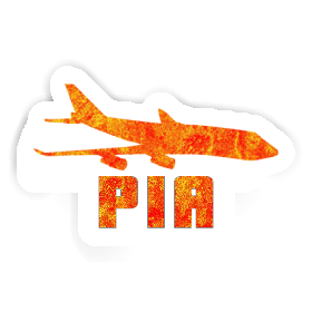 Autocollant Jumbo-Jet Pia Image