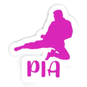 Pia Sticker Karateka Image