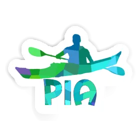 Sticker Pia Kayaker Image