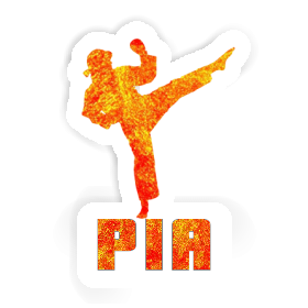 Sticker Karateka Pia Image