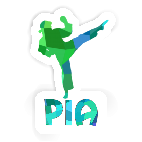 Sticker Karateka Pia Image