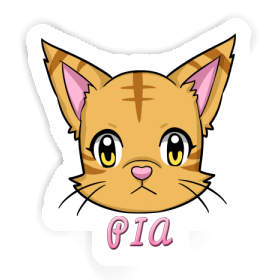 Sticker Cathead Pia Image