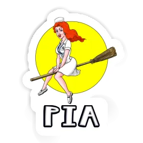 Aufkleber Krankenschester Pia Image