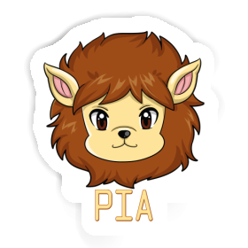 Pia Sticker Lion Image