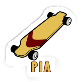 Pia Autocollant Longboard Image