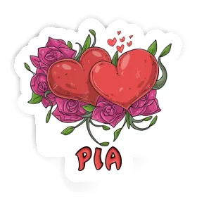 Pia Sticker Herz Image