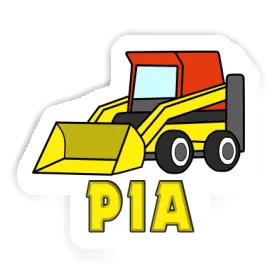 Pia Autocollant Remorque surbaissée Image