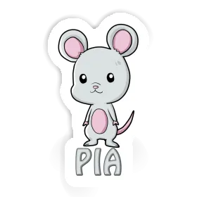 Sticker Pia Maus Image