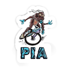 Sticker Biker Pia Image