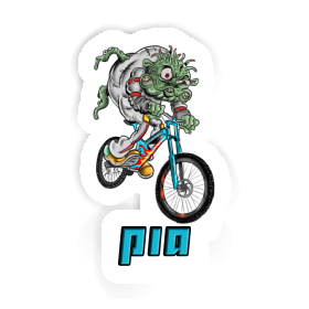 Sticker Pia Biker Image