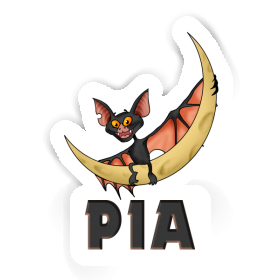 Sticker Fledermaus Pia Image