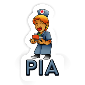 Autocollant Pia Infirmière Image