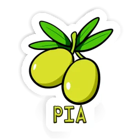 Olive Sticker Pia Image