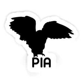 Sticker Owl Pia Image