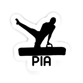 Pia Autocollant Gymnaste Image