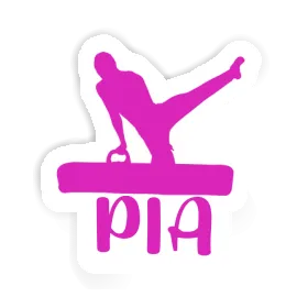 Gymnaste Autocollant Pia Image