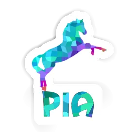 Sticker Pia Horse Image