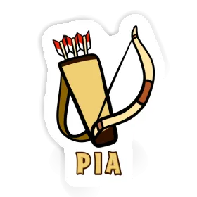 Sticker Pia Arrow Bow Image