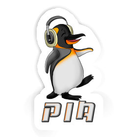 Sticker Music Penguin Pia Image