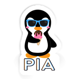 Pia Sticker Ice Cream Penguin Image