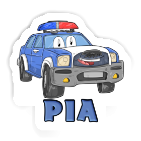 Sticker Pia Polizeiauto Image