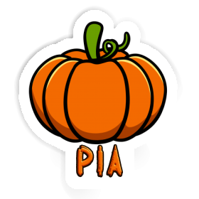 Pia Sticker Pumpkin Image