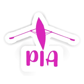 Pia Sticker Rowboat Image