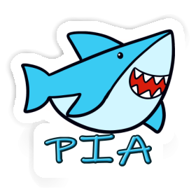 Pia Sticker Shark Image