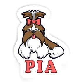 Pia Sticker Shih Tzu Image