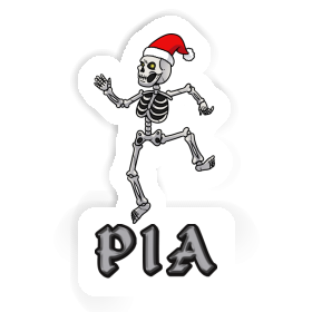 Sticker Skelett Pia Image