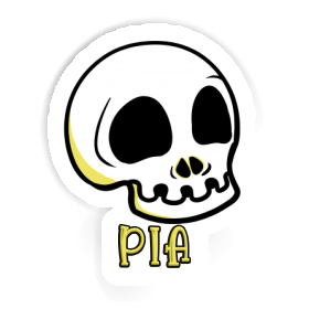 Sticker Pia Skull Image