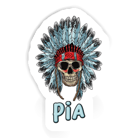 Skull Sticker Pia Image