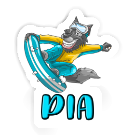 Aufkleber Pia Boarder Image