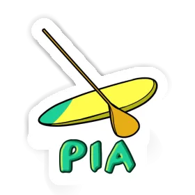 Sticker Stand Up Paddle Pia Image