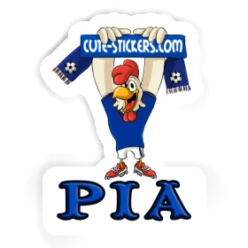 Sticker Rooster Pia Image