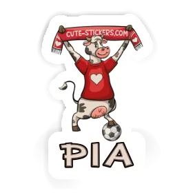 Pia Autocollant Vache Image