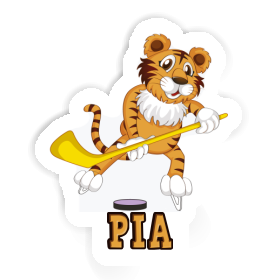 Pia Autocollant Tigre Image