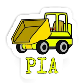 Pia Sticker Front Tipper Image