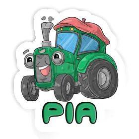 Autocollant Pia Tracteur Image