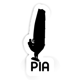 Pia Autocollant véliplanchiste Image