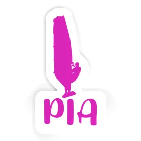 Windsurfer Sticker Pia Image