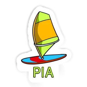 Sticker Windsurf Sail Pia Image