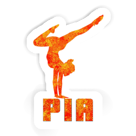 Sticker Pia Yoga Woman Image