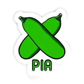 Zucchini Sticker Pia Image