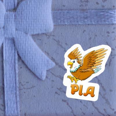 Pia Sticker Eagle Notebook Image