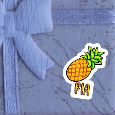 Pia Sticker Pineapple Notebook Image